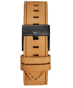 Bracelete de pele genuina Tan