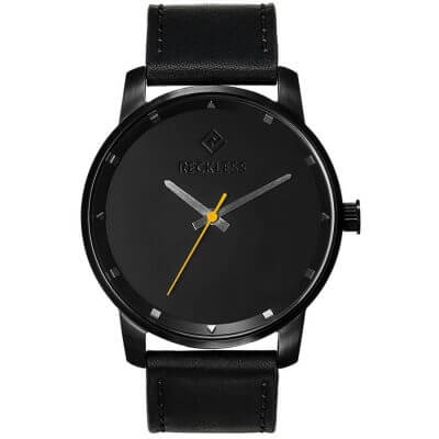 Icarus Black Leather